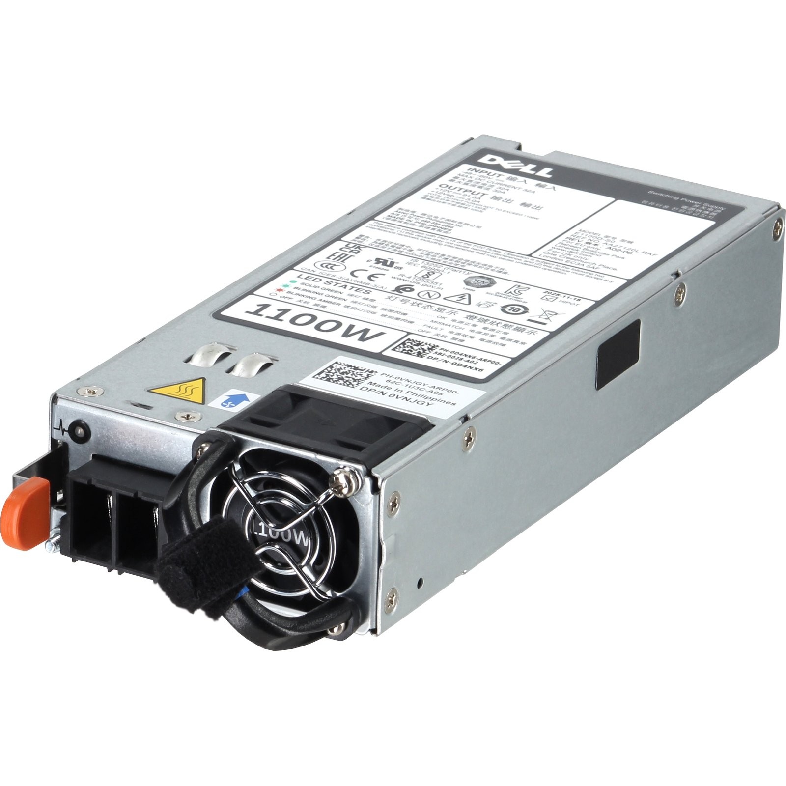 Dell 1100W DC PSU to IO Switch Power Supply - Reverse Airflow