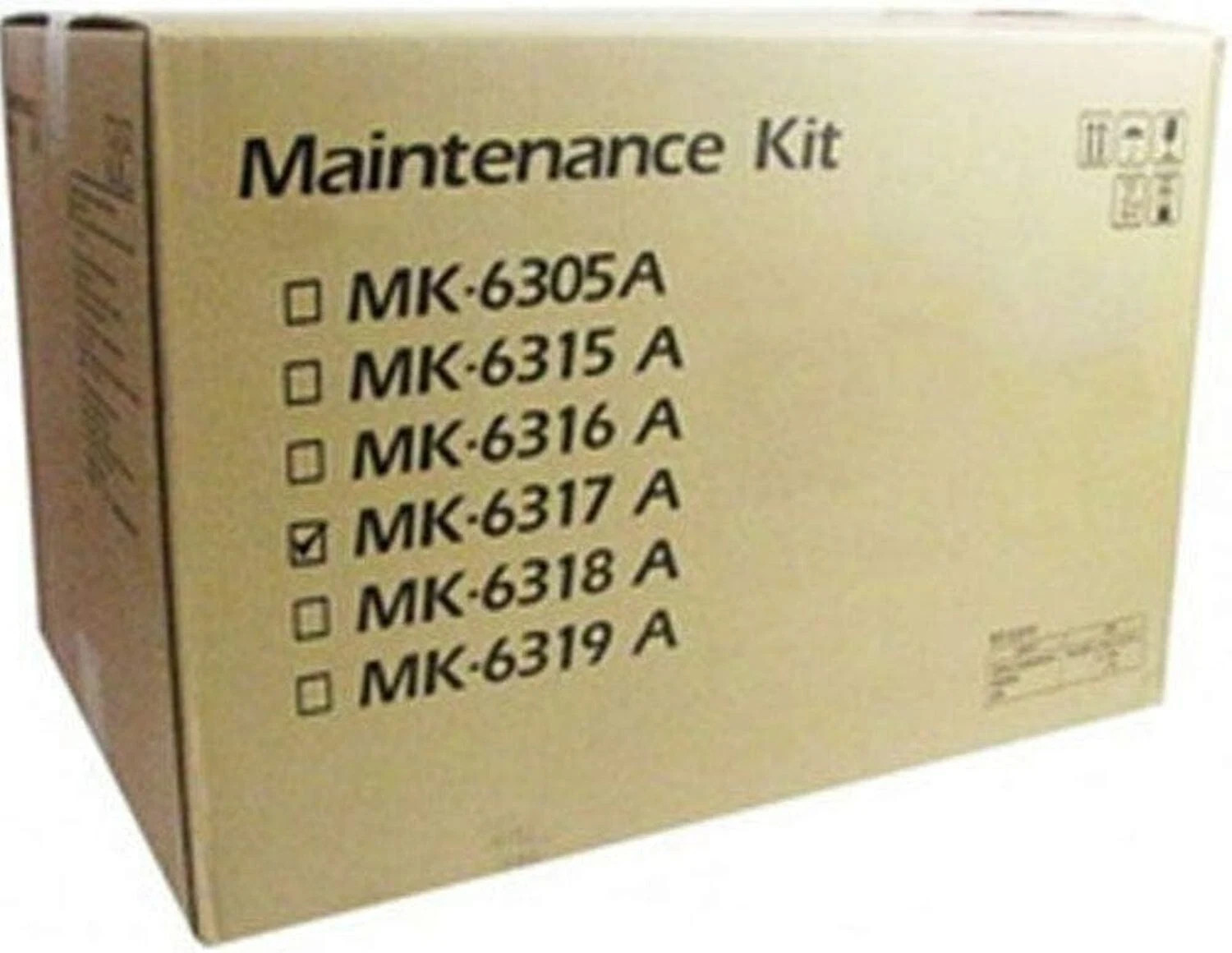 Kyocera 1702N97US1 Model MK-6317 Maintenance Kit, Up to 600000 Pages Yield