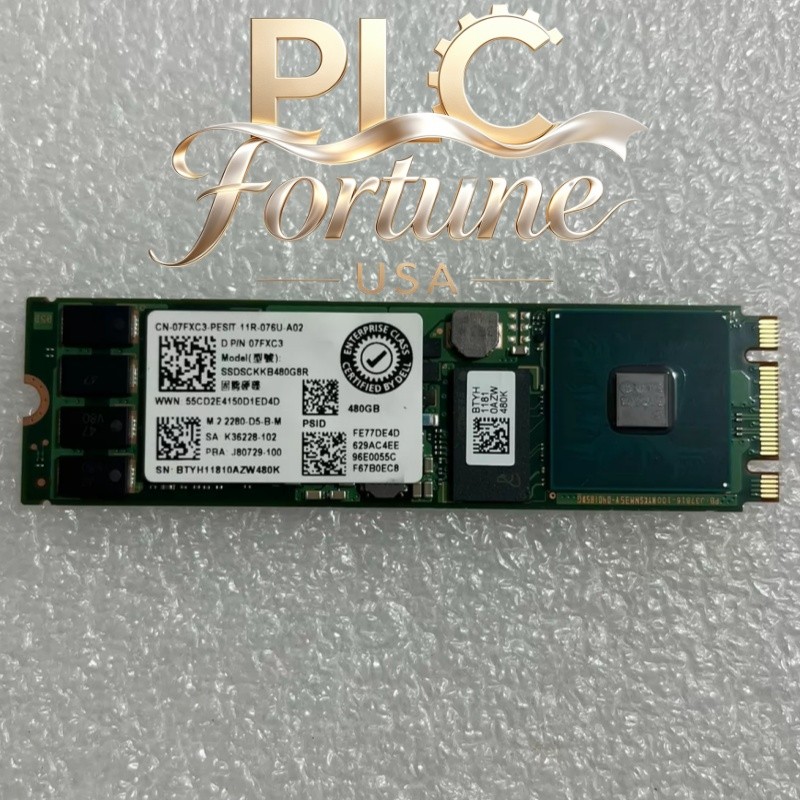 Used Dell 7FXC3 07FXC3 SSDSCKKB480G8R 480GB M.2 2280 SATA SSD Intel BOSS Card
