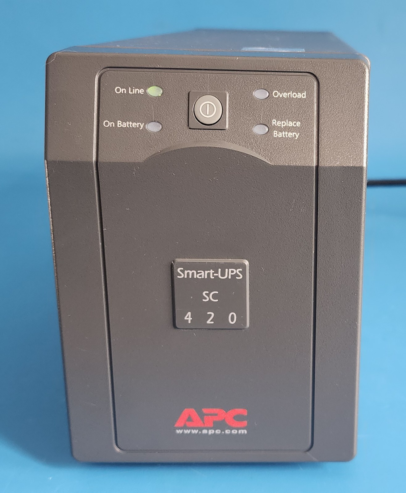 APC Smart-UPS 420 SC420 Uninterruptable Power Supply Back-Up System (No Battery)