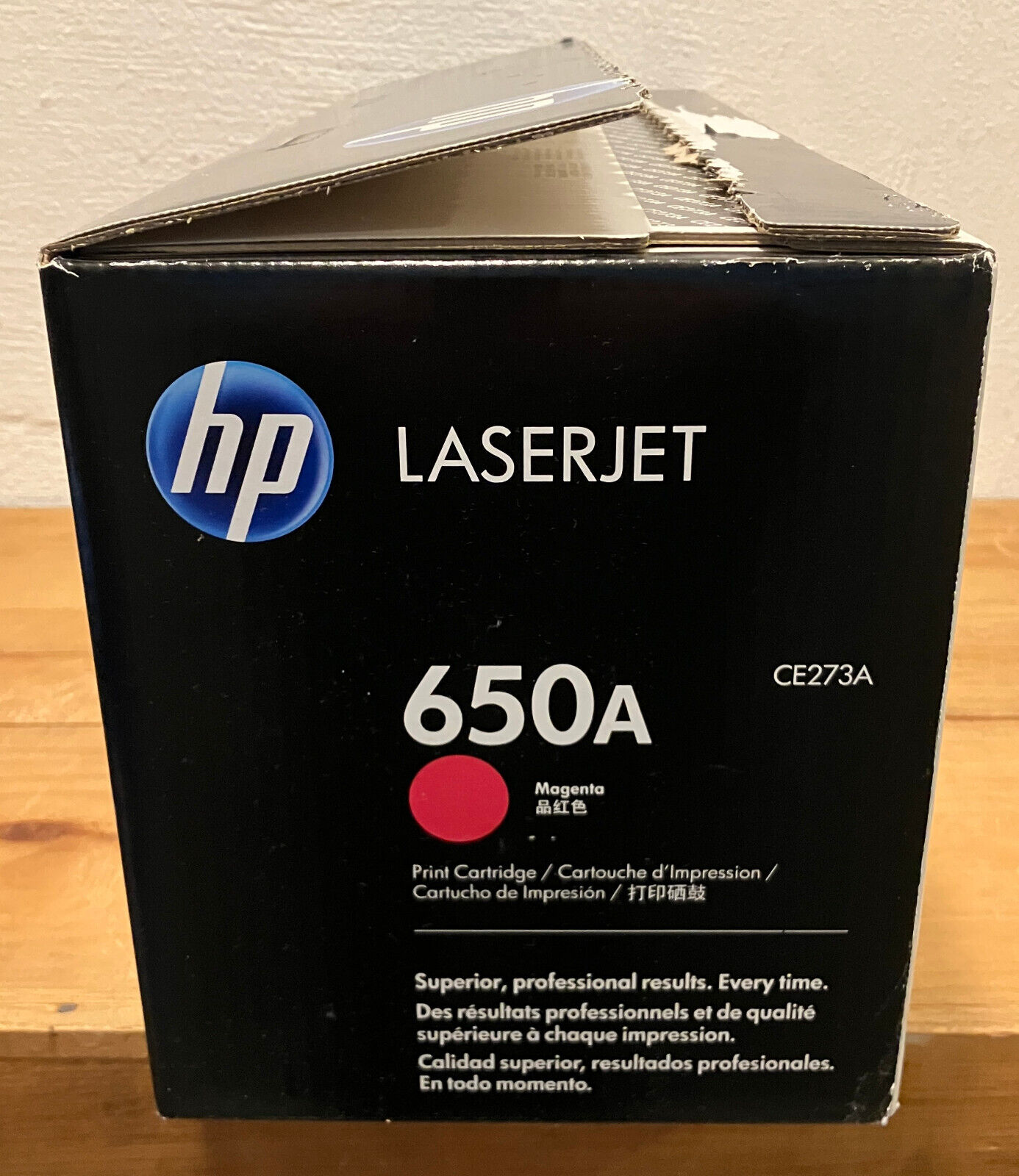 HP 650A Print Cartridge Magenta CE273A For HP Enterprise CP5525