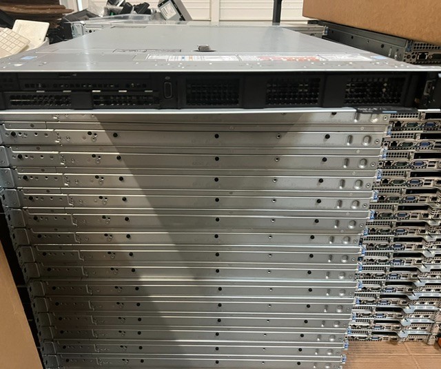 Dell R640 Diskless Servers 2x Gold 18-Cores 6254 3.10GHz CPU, 128gb RAM, No Raid