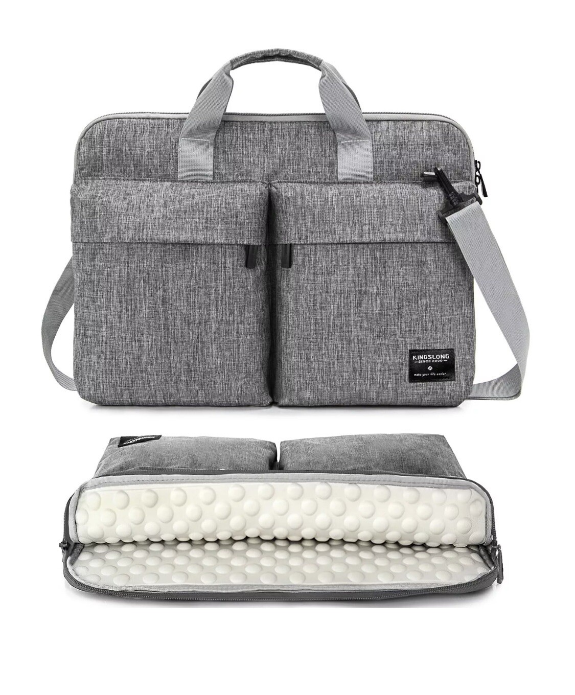 KINGSLONG 17.3 inch Laptop Bag Sleeve Carrying Case with Shoulder Strap New