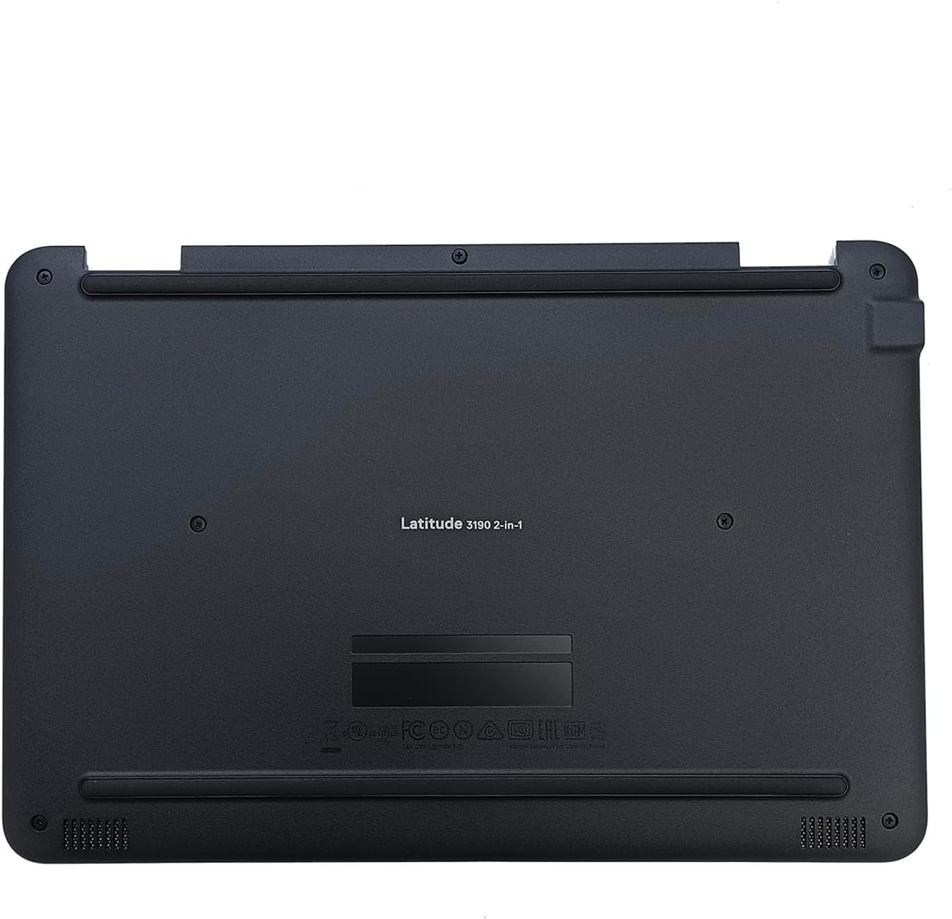 10x 0T55VY For Dell Latitude 3190 2-in-1 Bottom Base Case Cover Black Enclosure