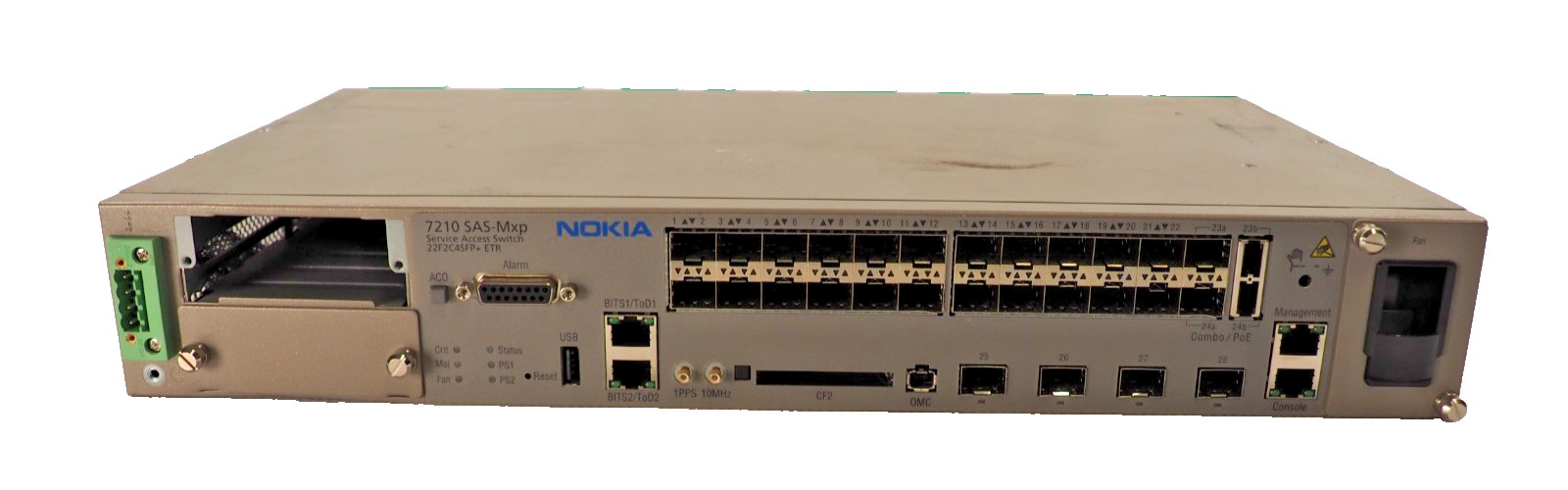 Nokia Alcatel-Lucent 7210 SAS-Mxp 22F2C45SFP+ Service Access Switch