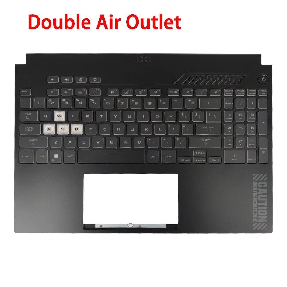 Palmrest 2022 For Asus TUF Gaming A15 FA507 FA507R FX507 Keyboard w RGB Backlit