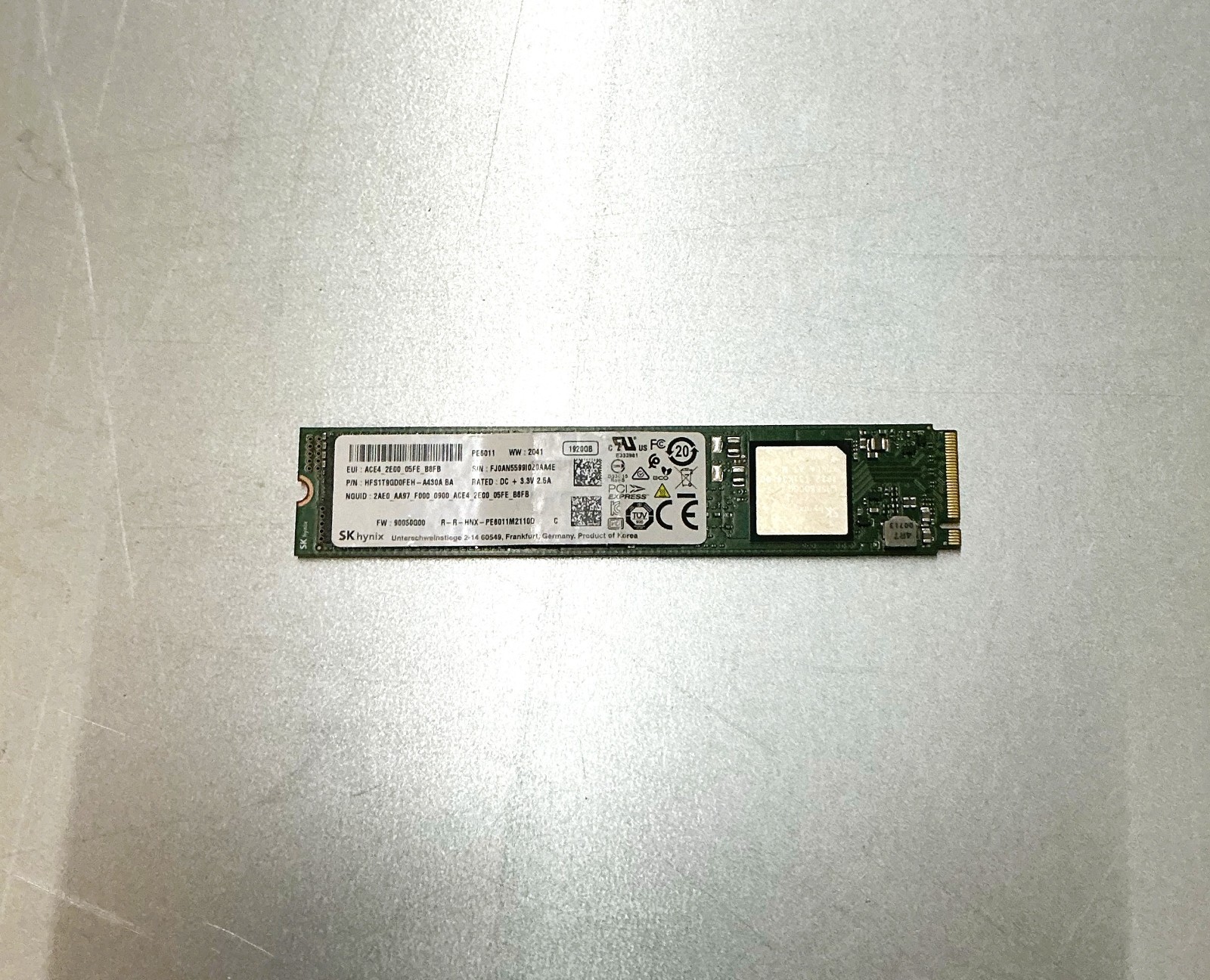 HFS1T9GD0FEH-A430A SK hynix PE6011 1.92TB M.2 22110 PCIe Gen3 NVMe SSD New