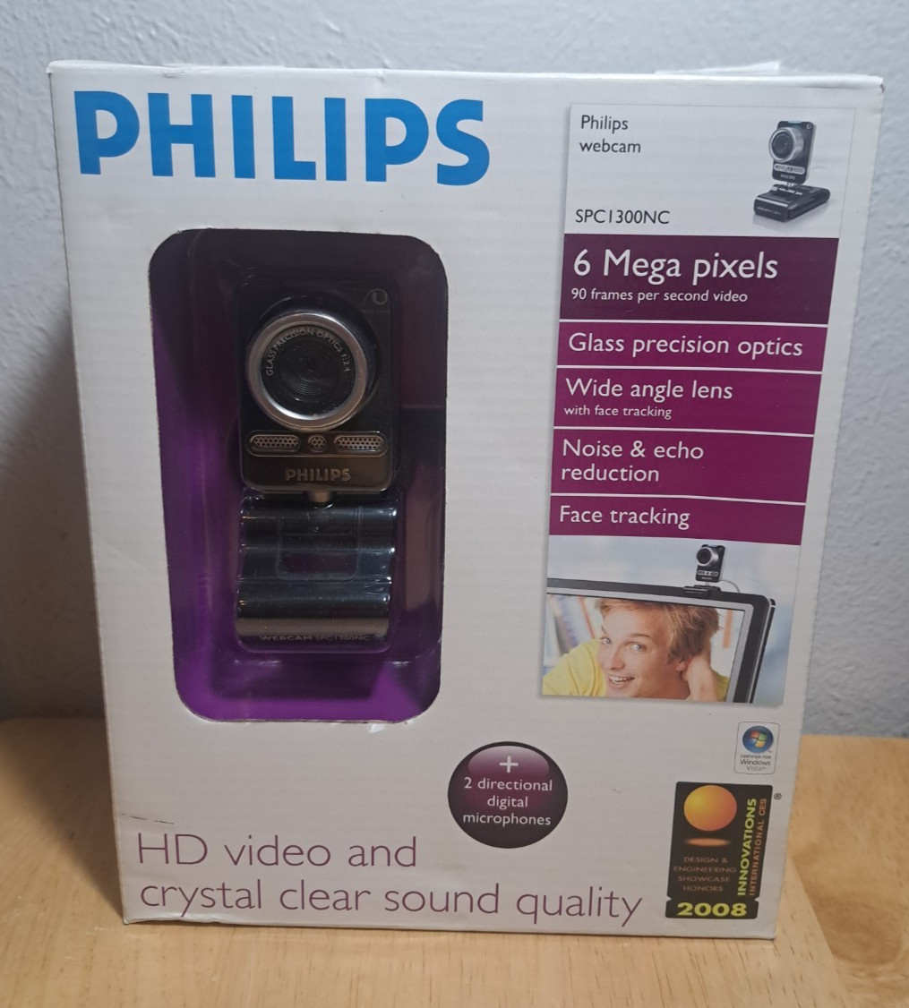 BRAND NEW Philips SPC1300NC Web Cam