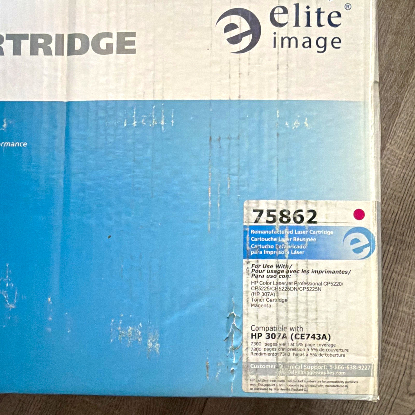 HP 307A CE743A Magenta Laser Toner for CP5220/CP5225 – Elite Image 75862