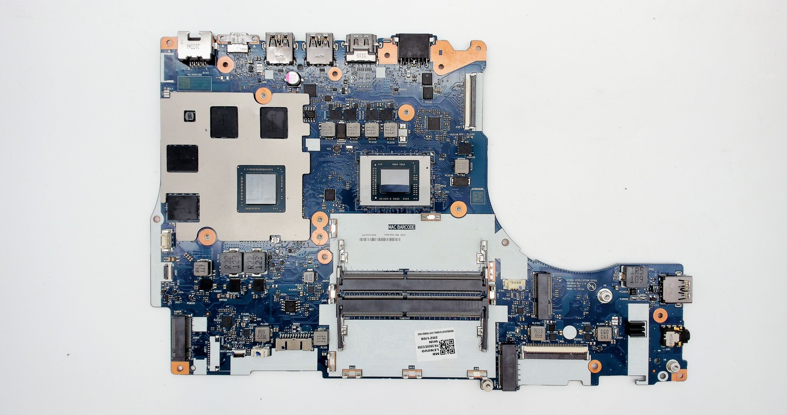 Lenovo Legion 5-15ARH05 Ryzen 5 4600H GTX 1650Ti 82B5 Motherboard 5B20S72399