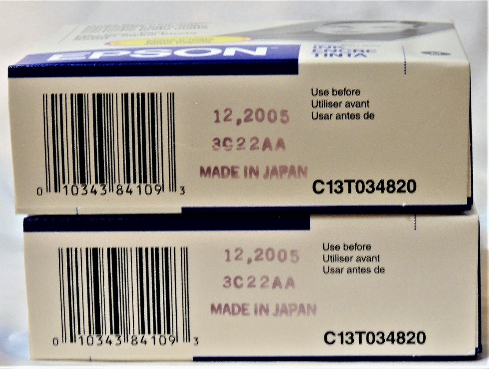 Epson Stylus Photo 2200 Ink (2) Units of T0348 -  Expired Date Codes
