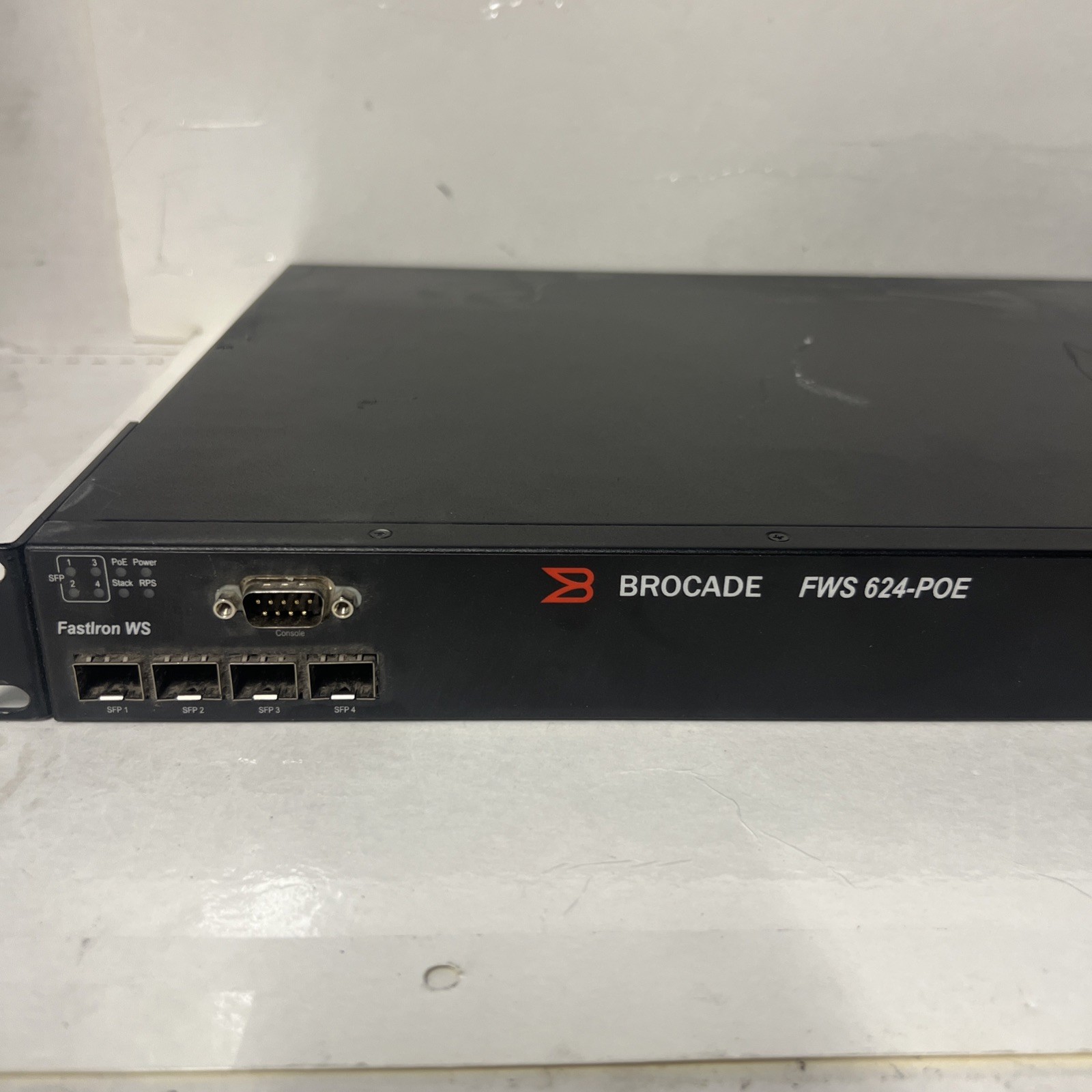 Brocade Foundry FastIron FWS624-POE 24 Port Fast Ethernet POE