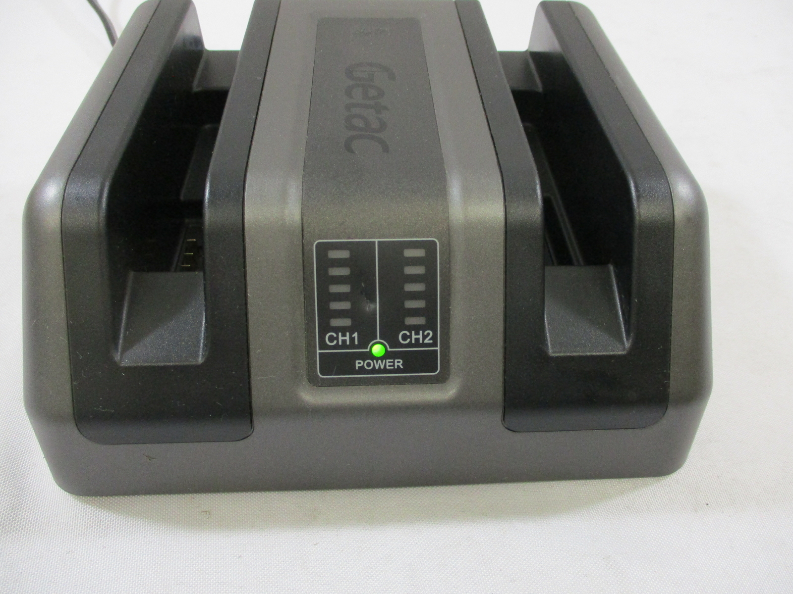 GETAC AY-C431 DUAL BAY BATTERY CHARGER (no power cord)