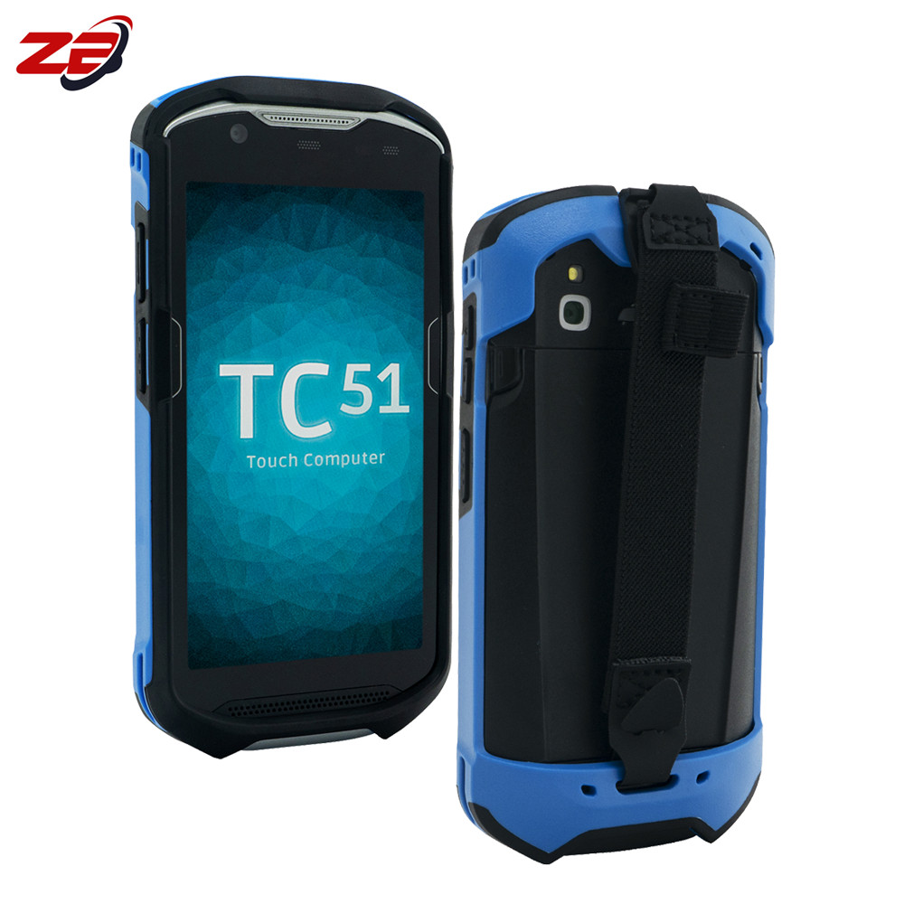 Blue For Zebra TC51 TC510K TC56 TC52 TC57 Protect Cover Handstrap Bumper 