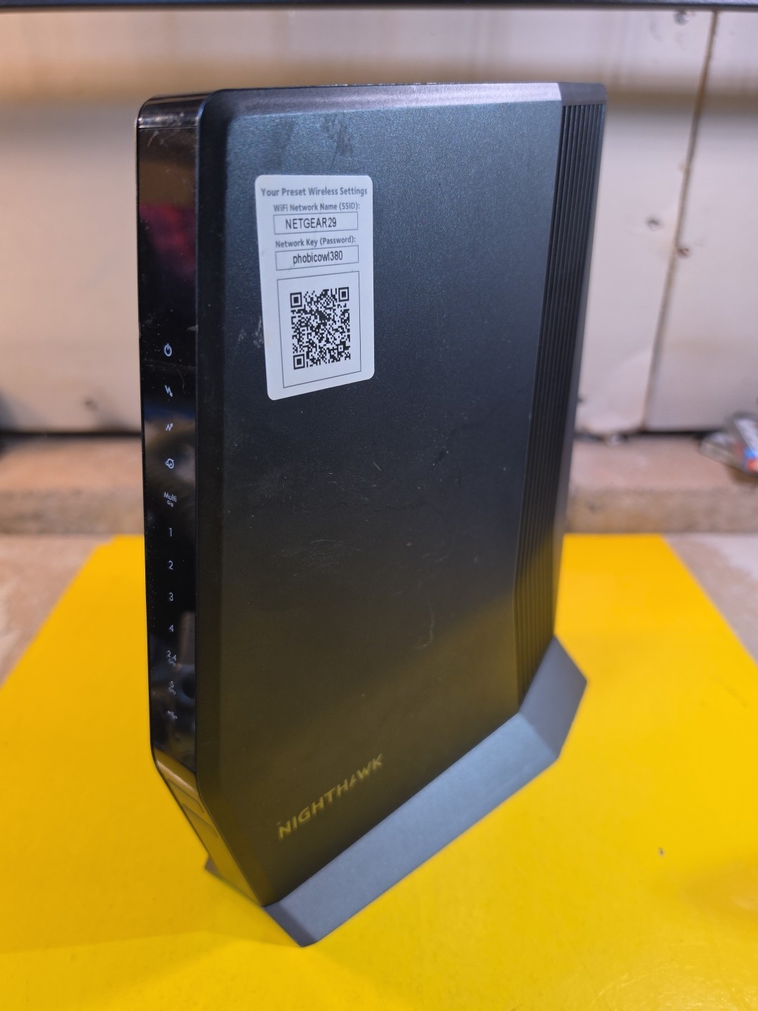 TESTED - Netgear Nighthawk AX8 - AX6000 cax80 Cable Modem -NO AC/ UNIT ONLY Bin1