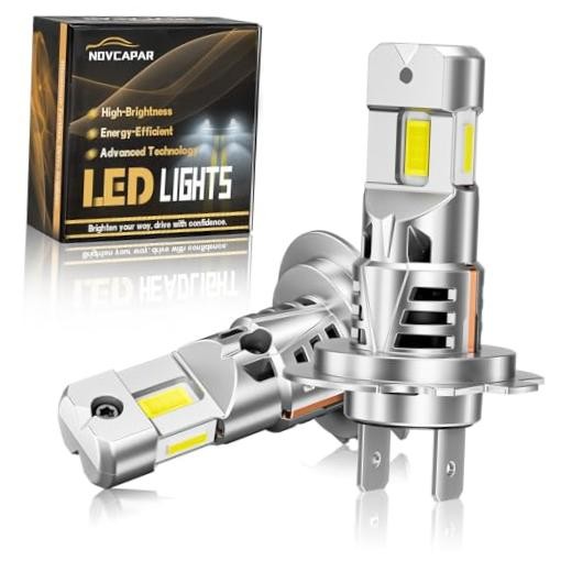 H7 LED Bulbs, Super Bright with Triple-Side Lighting, 6500K Cool h7 white