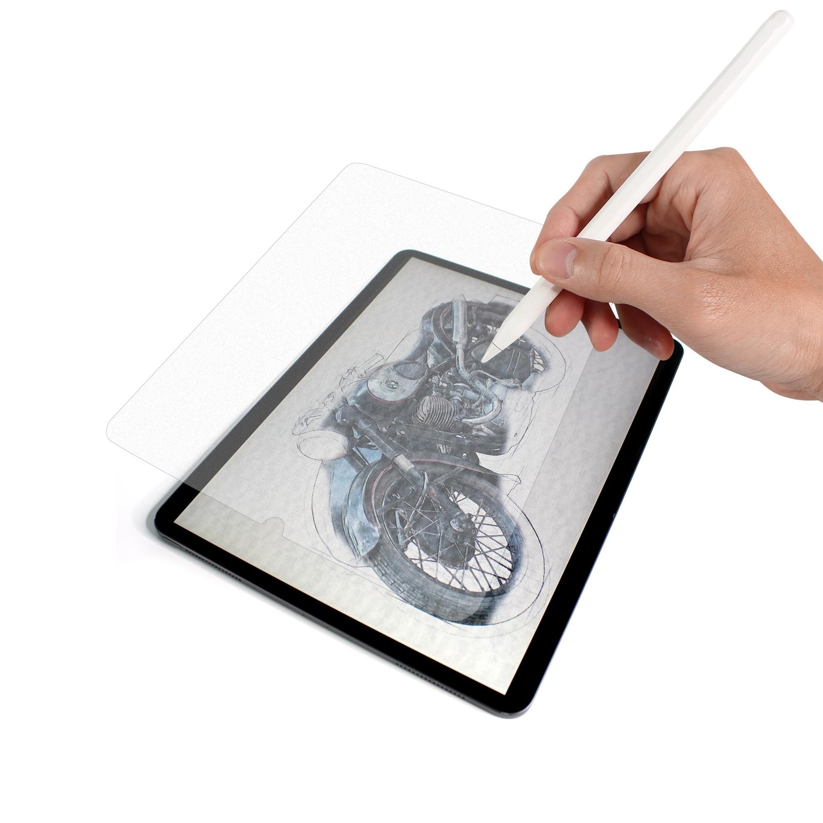 Green Onions Supply Paper Texture Film Screen Protector for 2021~2025 iPad
