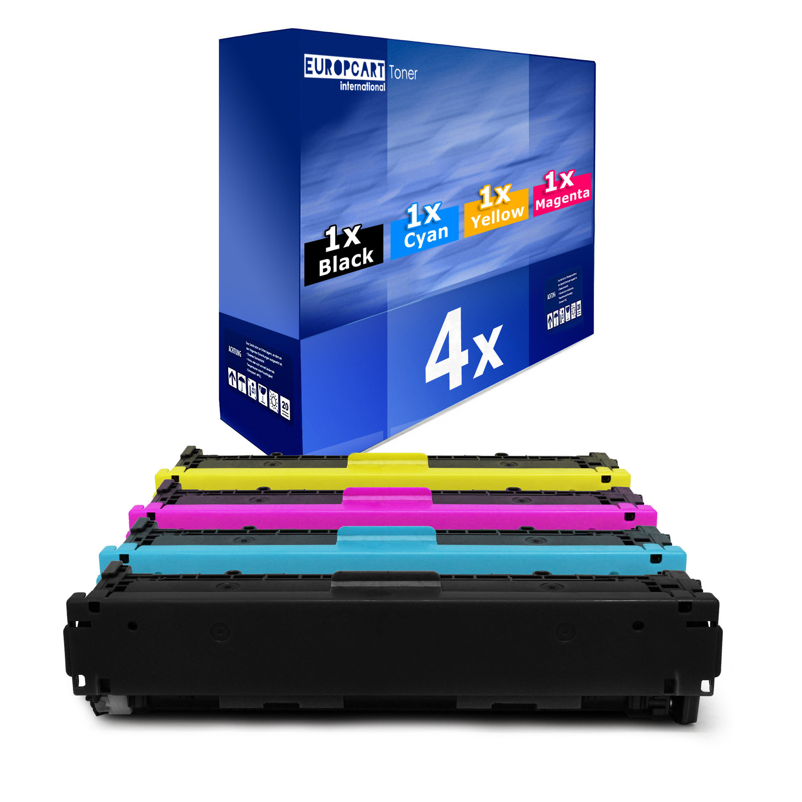 4x Europcart Cartridge Alternative for HP Laserjet Pro MFP M-477-fdn M-477-fnw