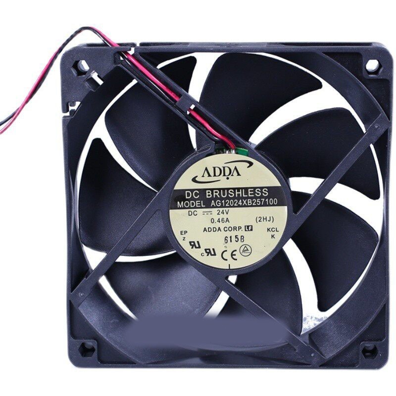 1PCS ADDA AG12024XB257100 12025 DC 24V 0.46A High-Airflow Cooling Fan