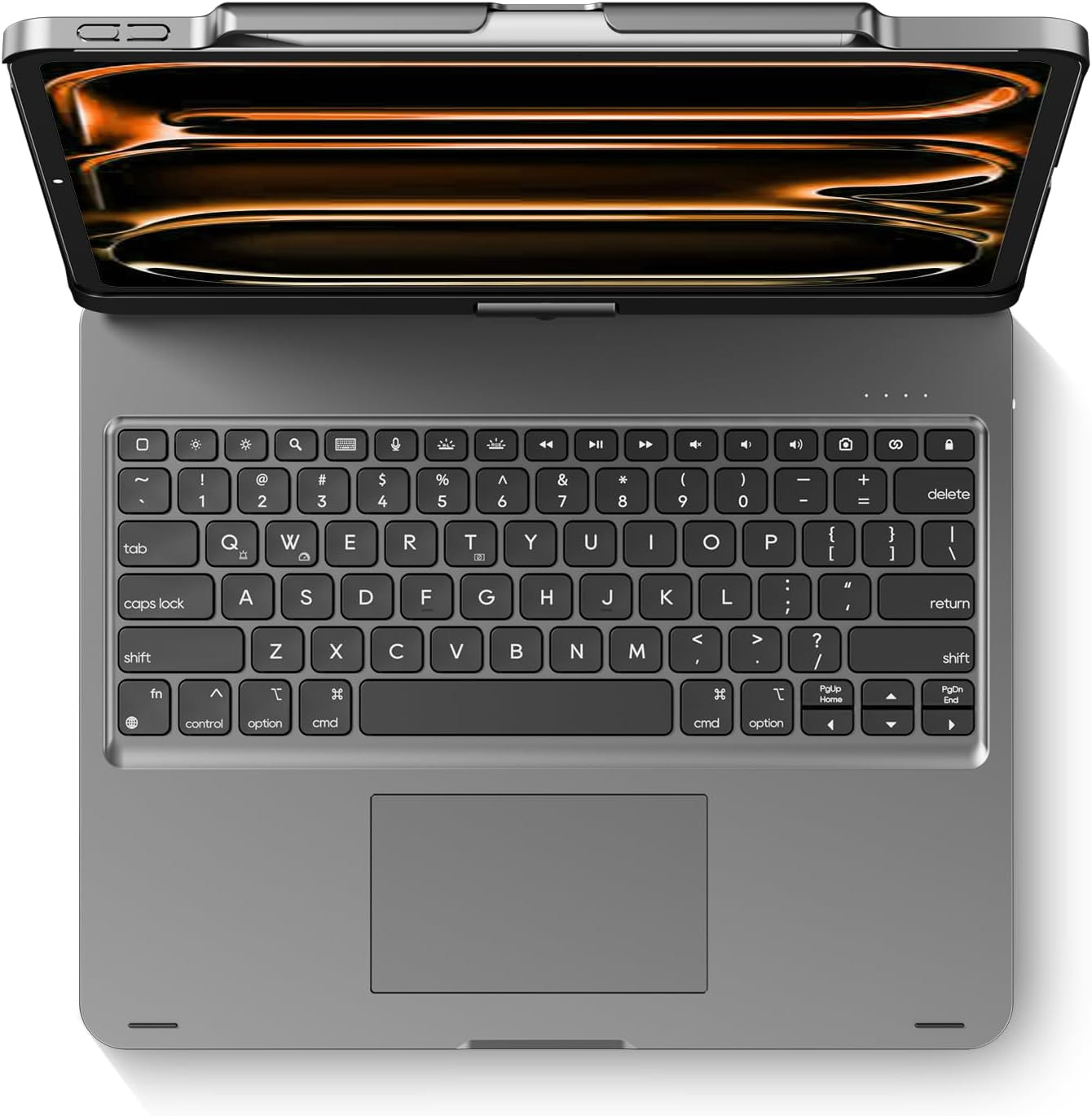 Swivel Keyboard Case for Apple 2026 Ipad Air 13-Inch M4 M3 M2, Ipad Pro 13 Inch