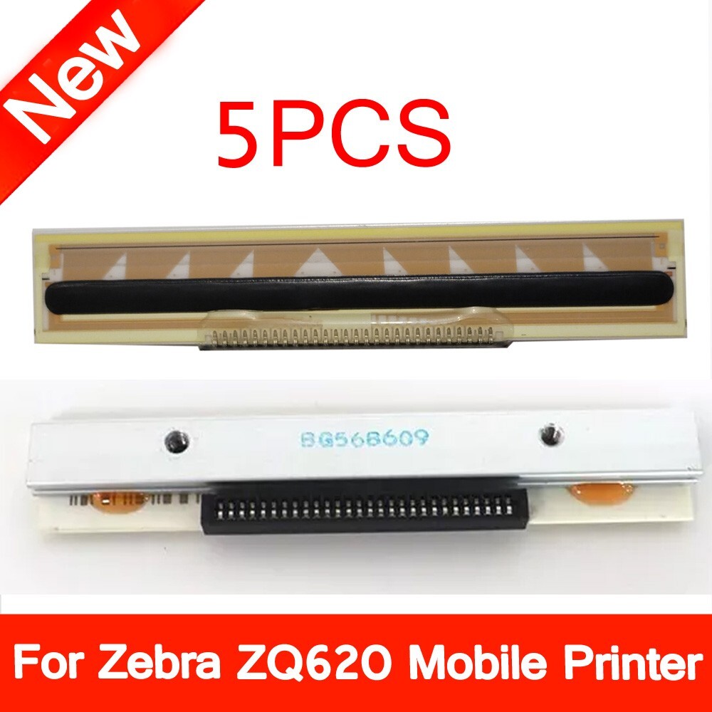 5x/set 203DPI Thermal Printhead For Zebra ZQ620 Mobile Printer P1031365-001