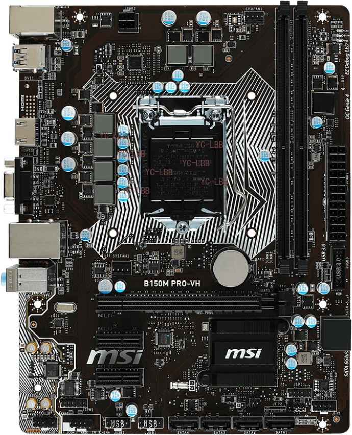 100% Test FOR MSI B150M PRO-VH Motherboard LGA1151 DDR4 B85 32G HDMI+VGA