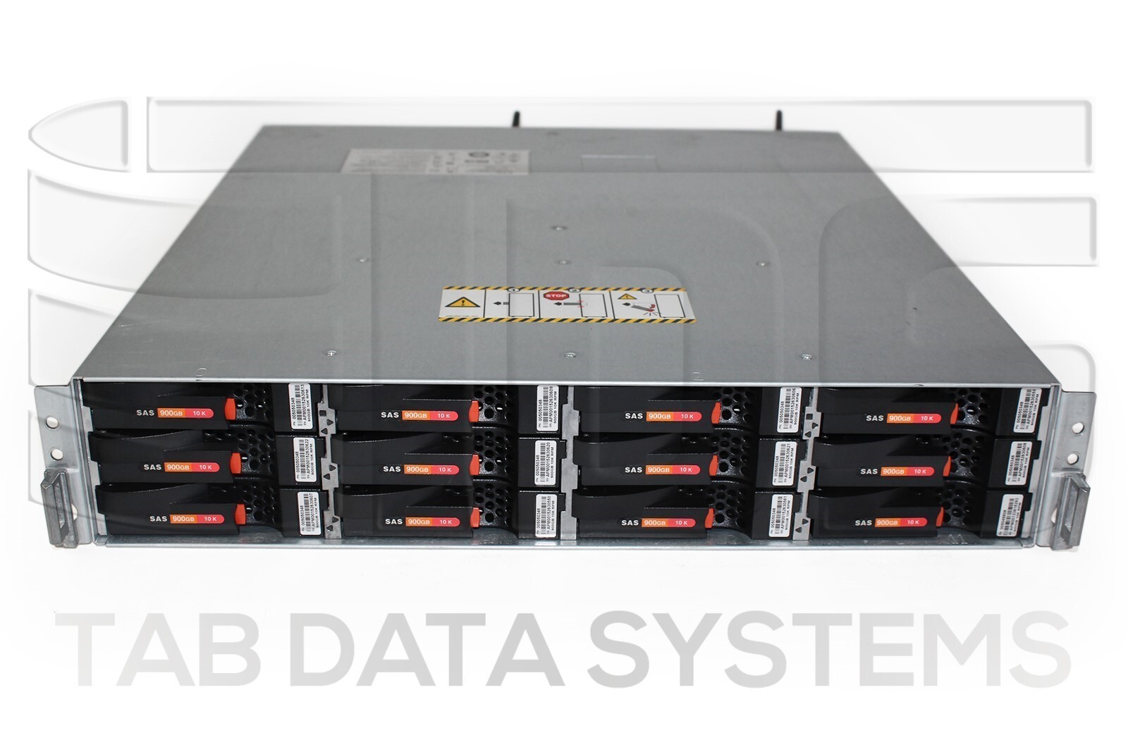 EMC V2-DAE-12 w/ 12x V6-PS10-900 900GB 10K 6Gbps 3.5" SAS HDD for VNXe