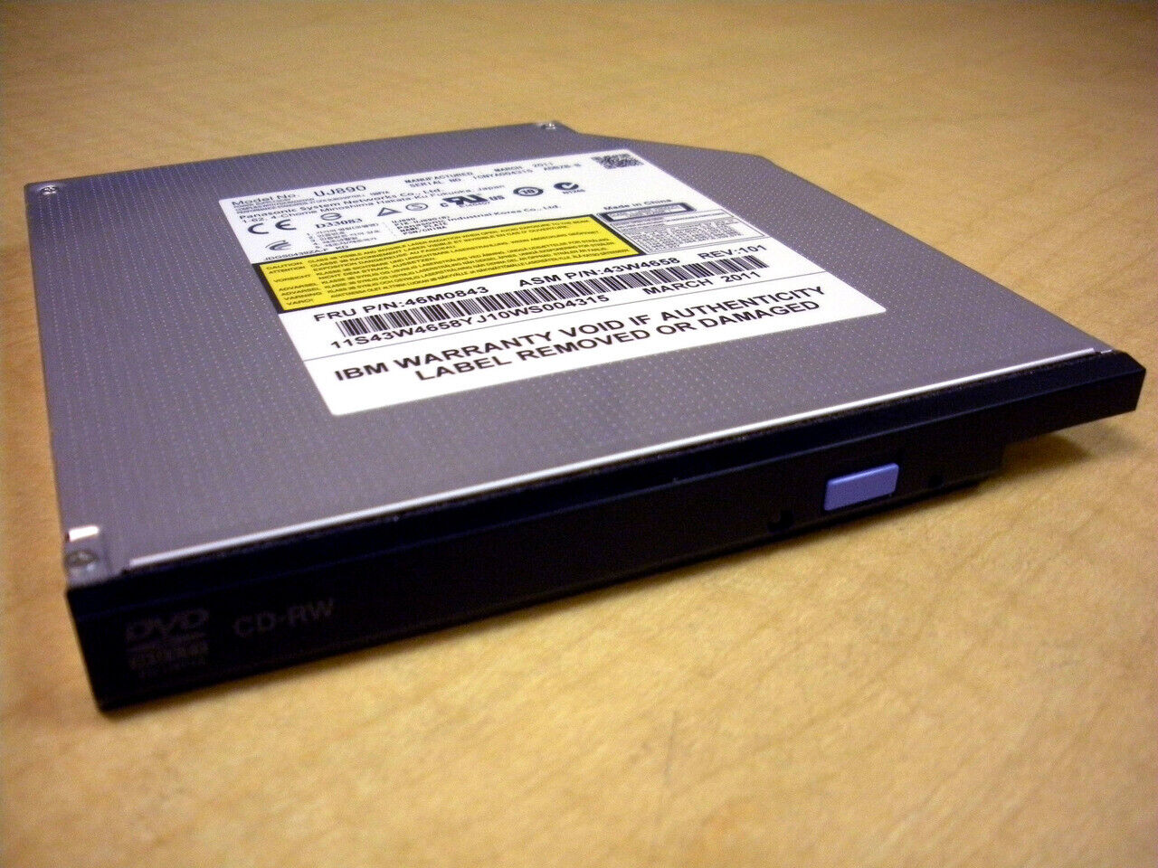 IBM 46M0843 Ultra Slim SATA Multi-Burner RAMbo Drive for System x3550