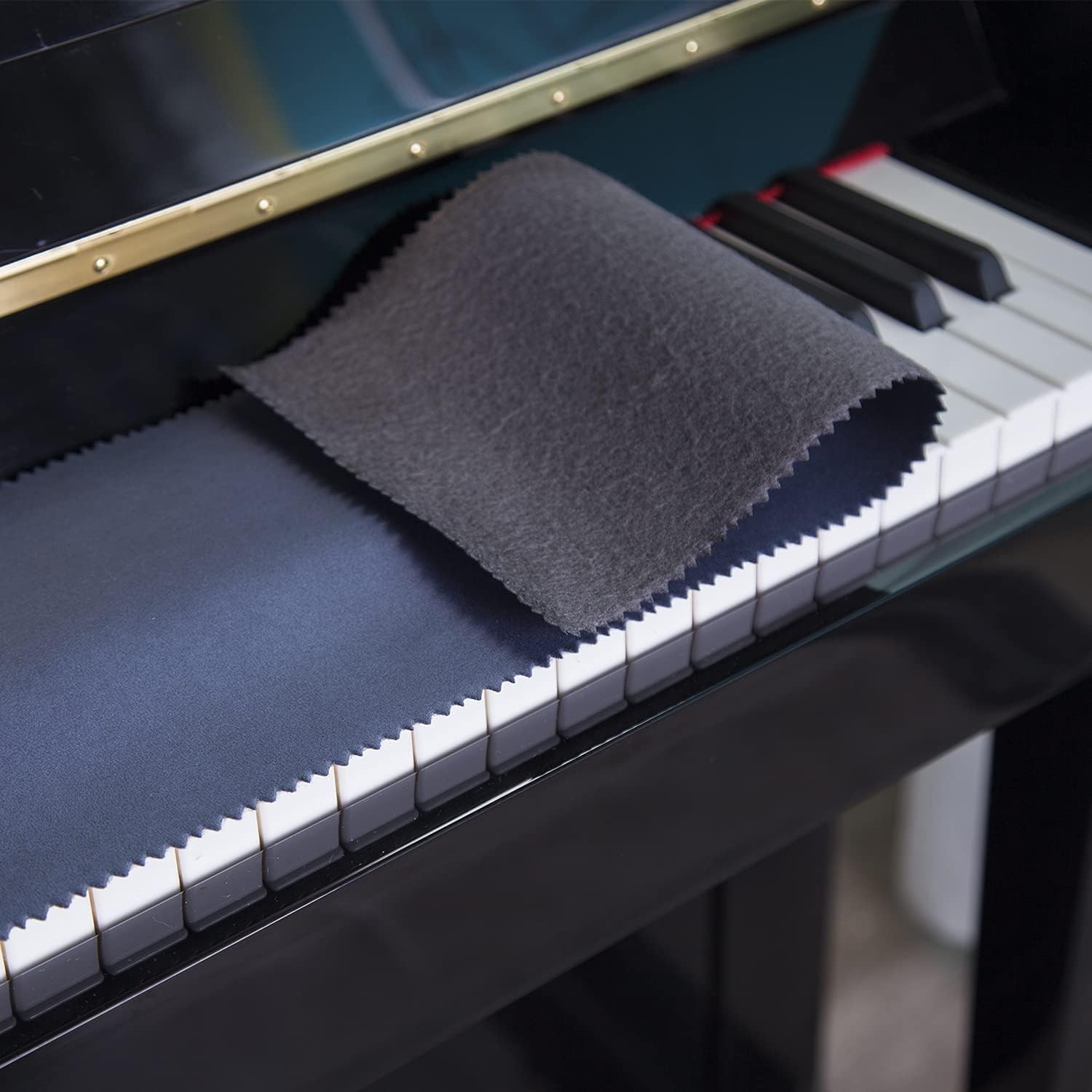 Piano Keyboard Anti-Dust Cover High Technology Fabric Key Cover Cloth Fit for Up