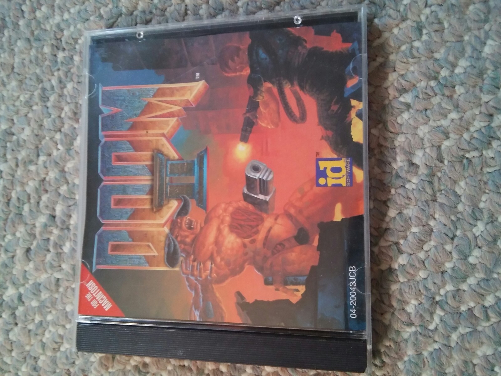 001 Doom II For Macintosh ID Software CD Rom Game PC 1994 1995