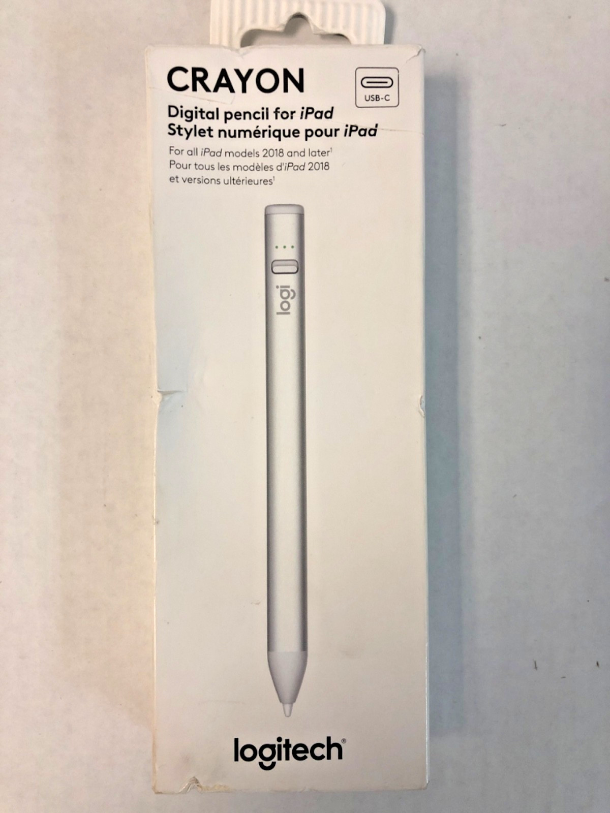 Logitech Crayon Digital Pencil For Apple iPad 2018 And Up USB-C
