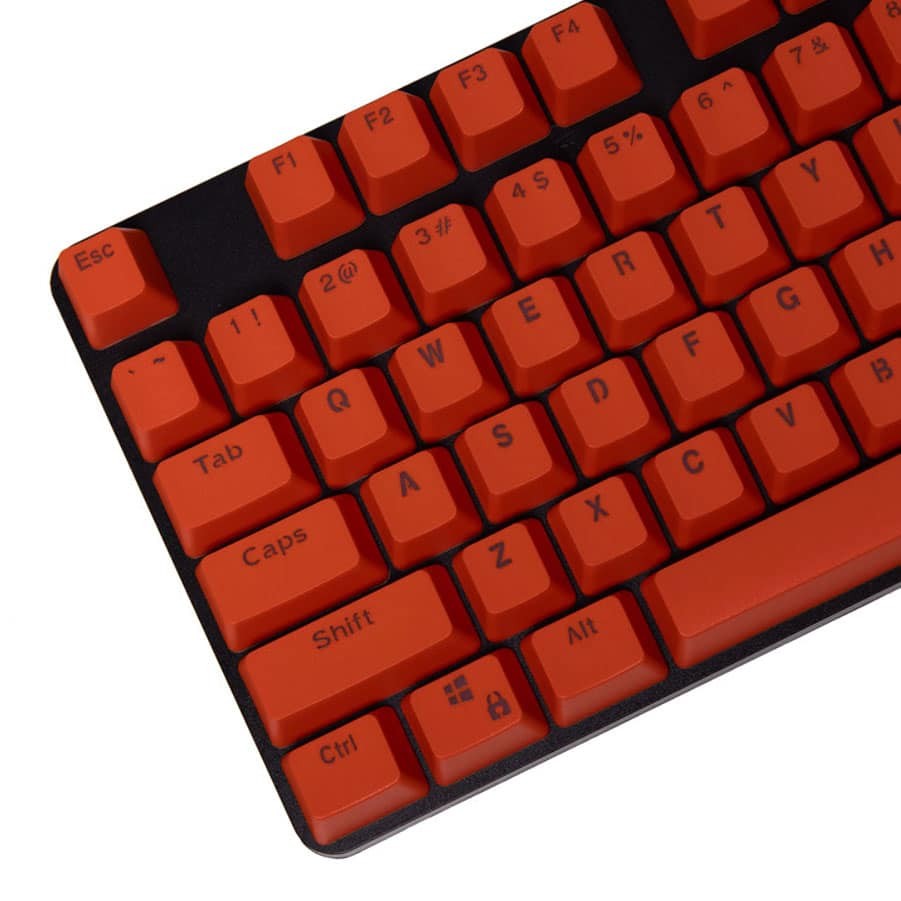 Stryker PBT Mixable Keycaps 104 key set [Burnt Orange]