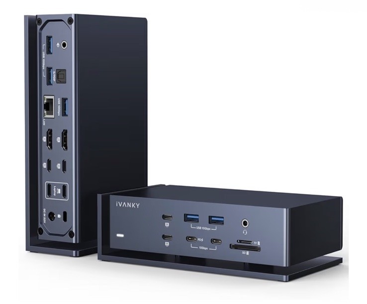 iVANKY FusionDock Max 1, 20-in-2 Thunderbolt 4 Docking Station Only for M1-M5 