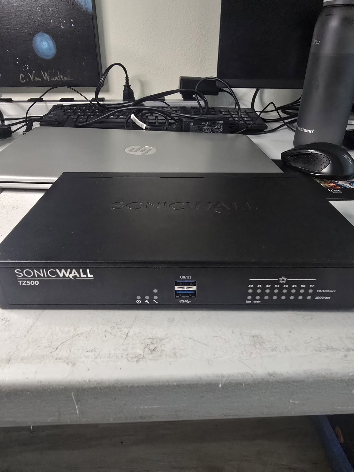SonicWall TZ500 Network Security Firewall Appliance TZ 500 Untested No Power...