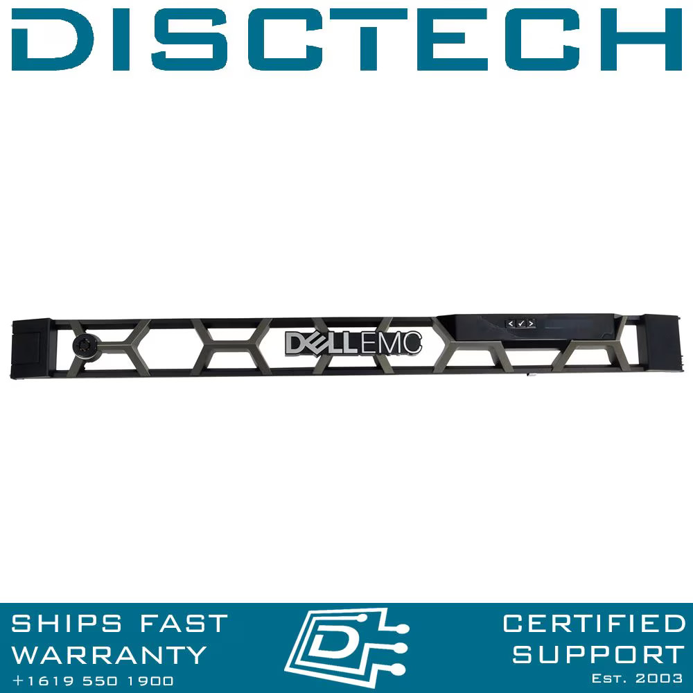 Dell 9NN24 / 521RX / 7M3F1 1U LCD, Locking Front Bezel for PowerEdge R650, R640