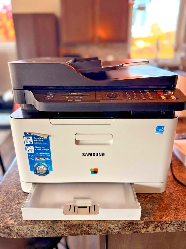 Samsung Xpress C480FW All-in-One Color Laser Printer (Toners Included,TESTED)