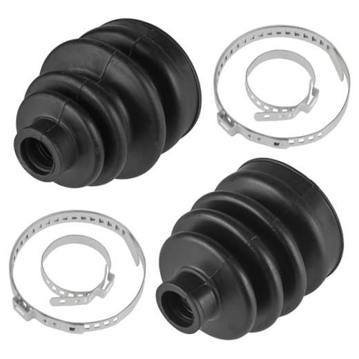 Front Inner Outer Axle Cv Boot Kit Compatible with Honda Trx300Fw Fourtrax