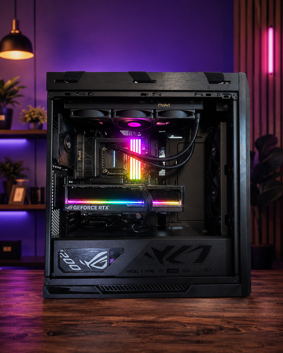 AMD Ryzen 9 9950X3D2 AI Workstation PC ASUS ROG RTX 5090 6TB SSD GEN5 256GB DDR5