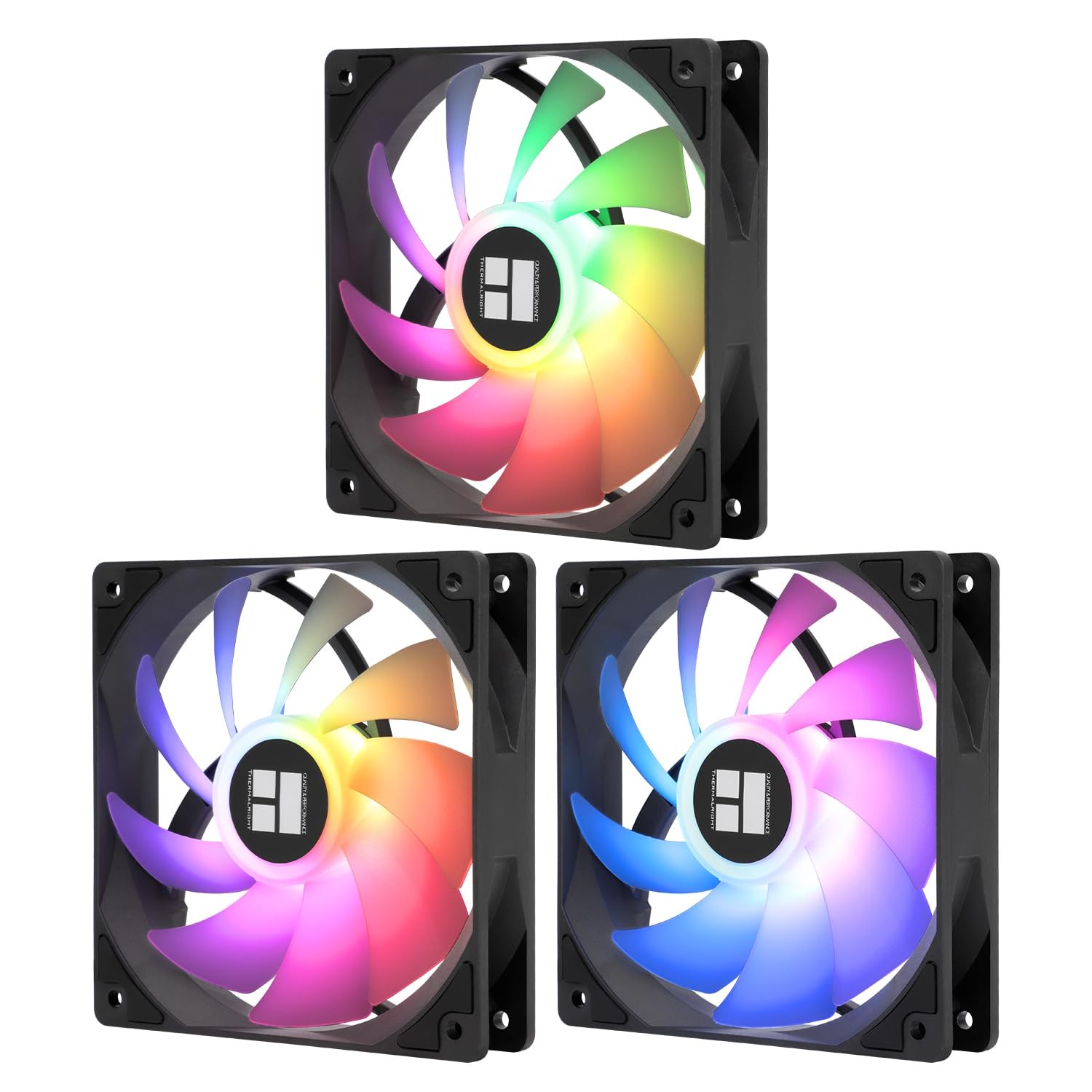 Thermalright TL-C12C-S X3 CPU Fan 120mm ARGB Case Cooler Fan, 4pin PWM... 