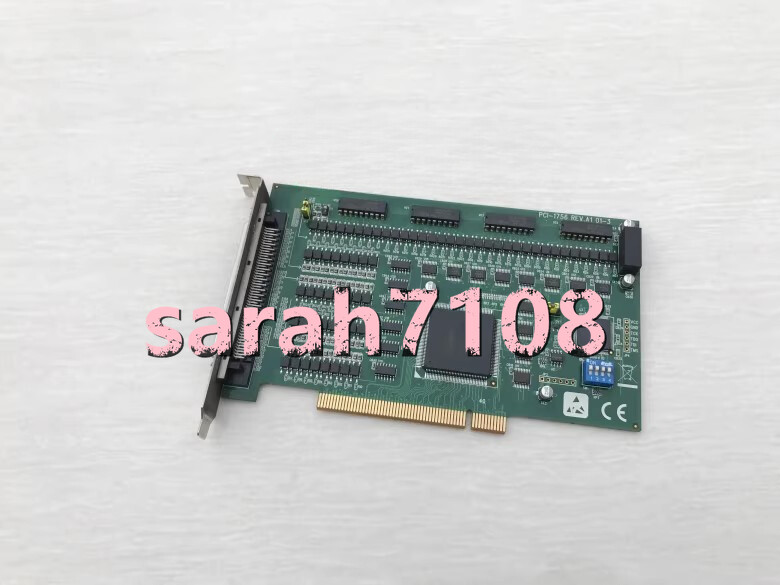 1PC USED Advantech Data Acquisition Card PCI-1756 REV.A1 Fast By FedEx or DHL