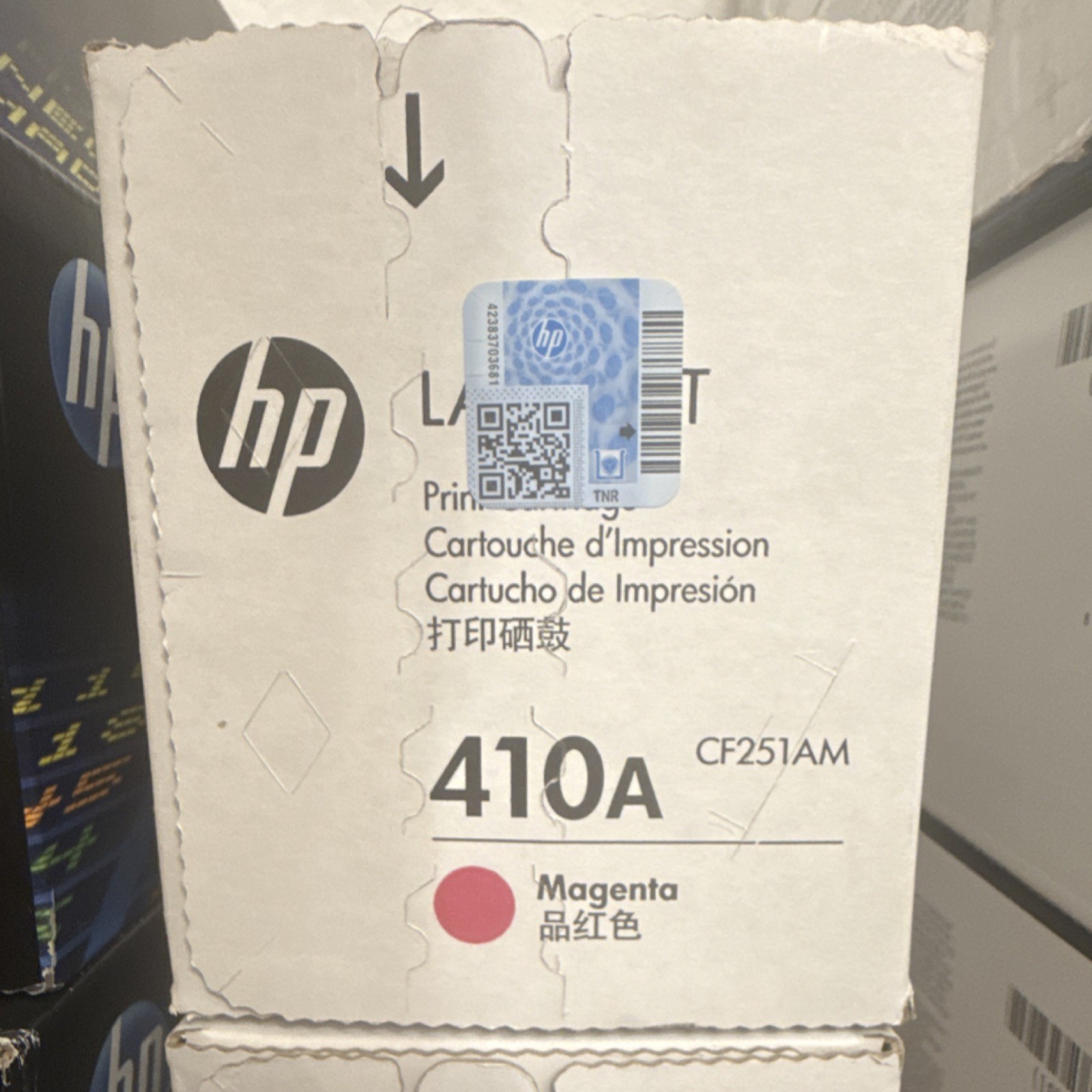 HP 410A CF251AM Magenta LaserJet Toner Cartridge for HP Laser Printers