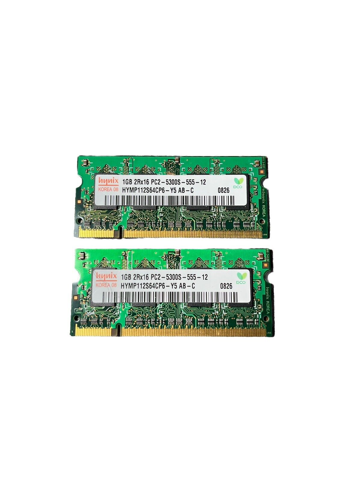 2GB (2X1GB) 2RX16 PC2 6400S RAM Memory for Dell Latitude D600 D610, D620, D630