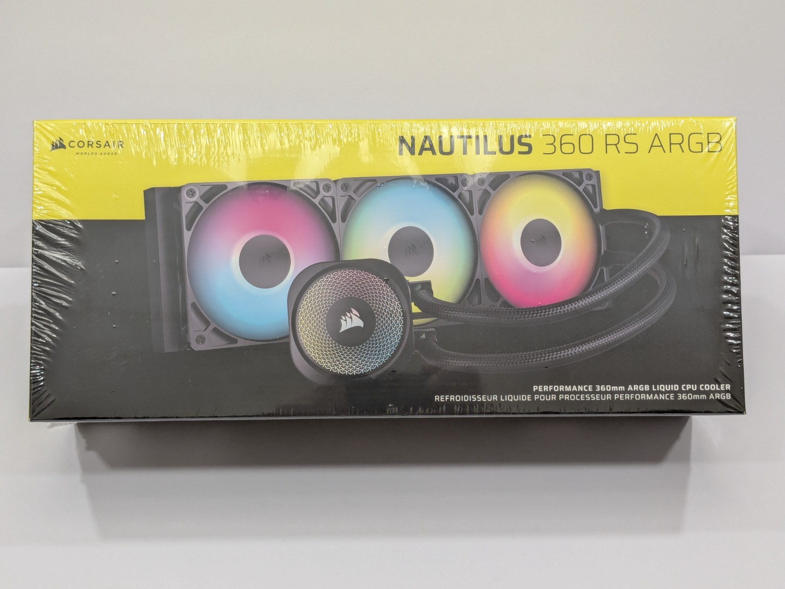 CORSAIR Nautilus 360 RS ARGB Liquid CPU Cooler - Black - Factory Sealed