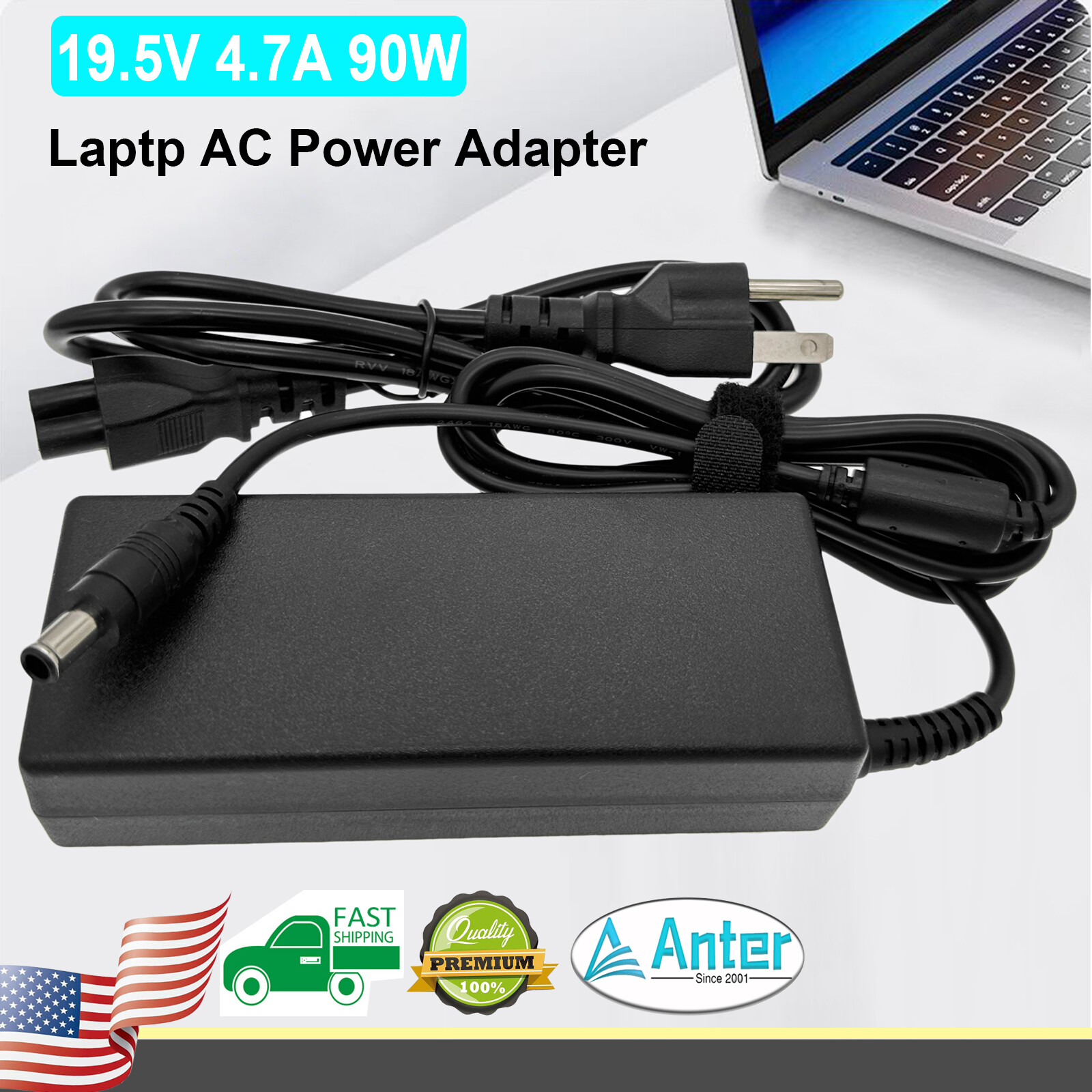 For LG 29WL500-B 34WL500-B UltraWide LED Monitor AC Power Adapter Charger Cord