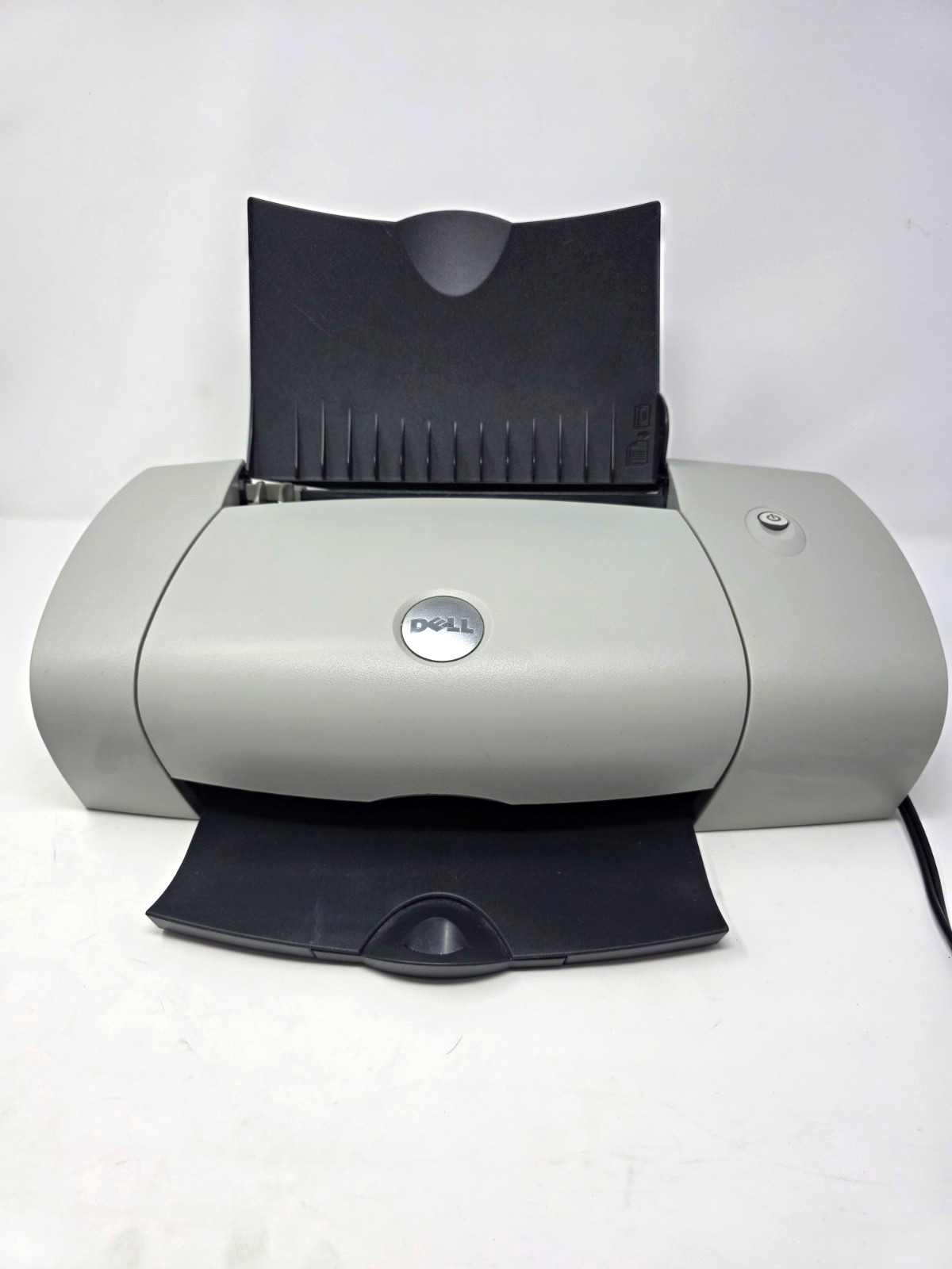 Dell Photo Printer 720 Inkjet Printer Model 720 Gray USB Vintage Tested