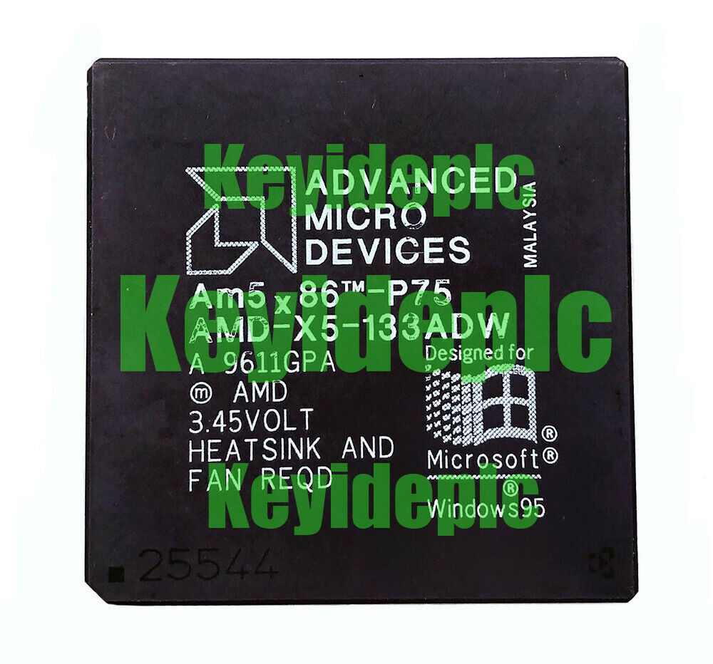 AM5X86-P75 AMD-X5-133ADW CPU 32-Bit PGA168