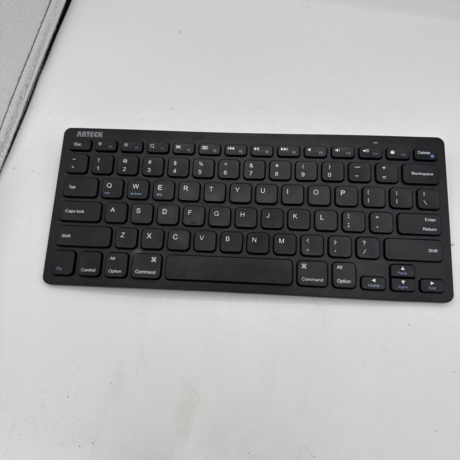 Arteck HB098 Wireless Compact Keyboard Black QWERTY English