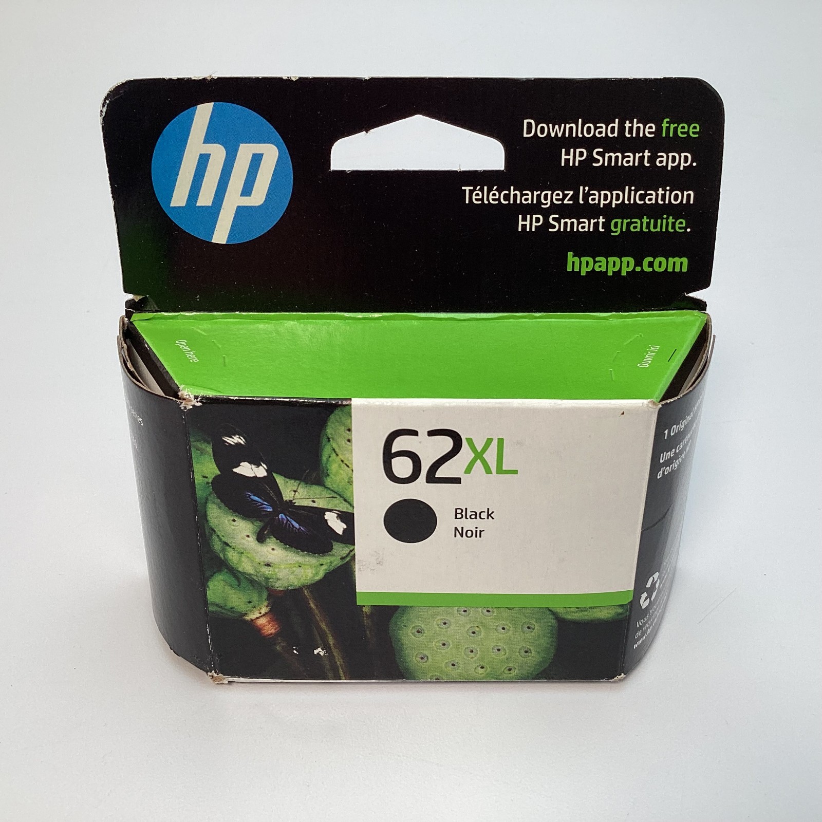 HP 62XL High Yield Black Original Ink Cartridge C2P05AN Exp 05/2027