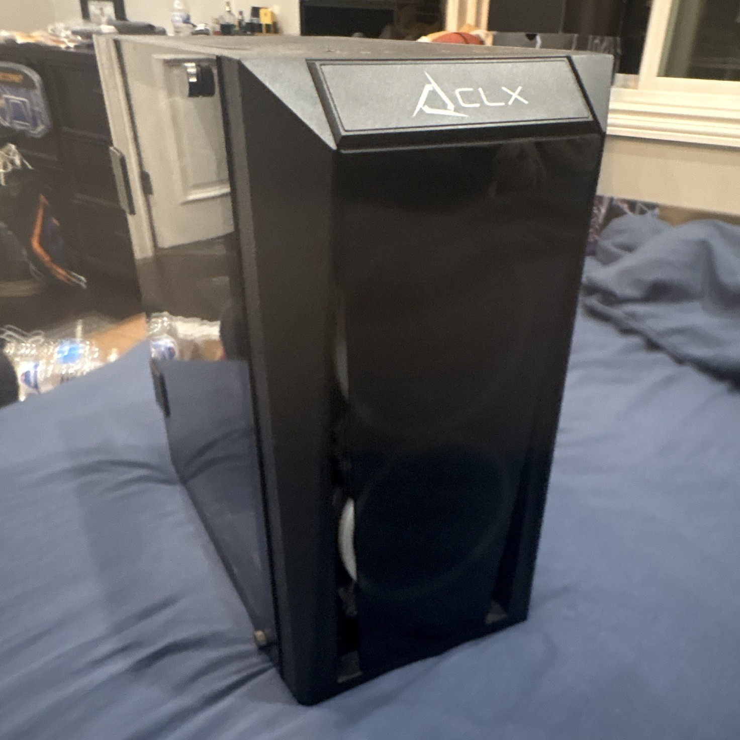 CLX Gaming PC Tower Desktop GeForce RTX MSI Motherboard Tempered Glass Black
