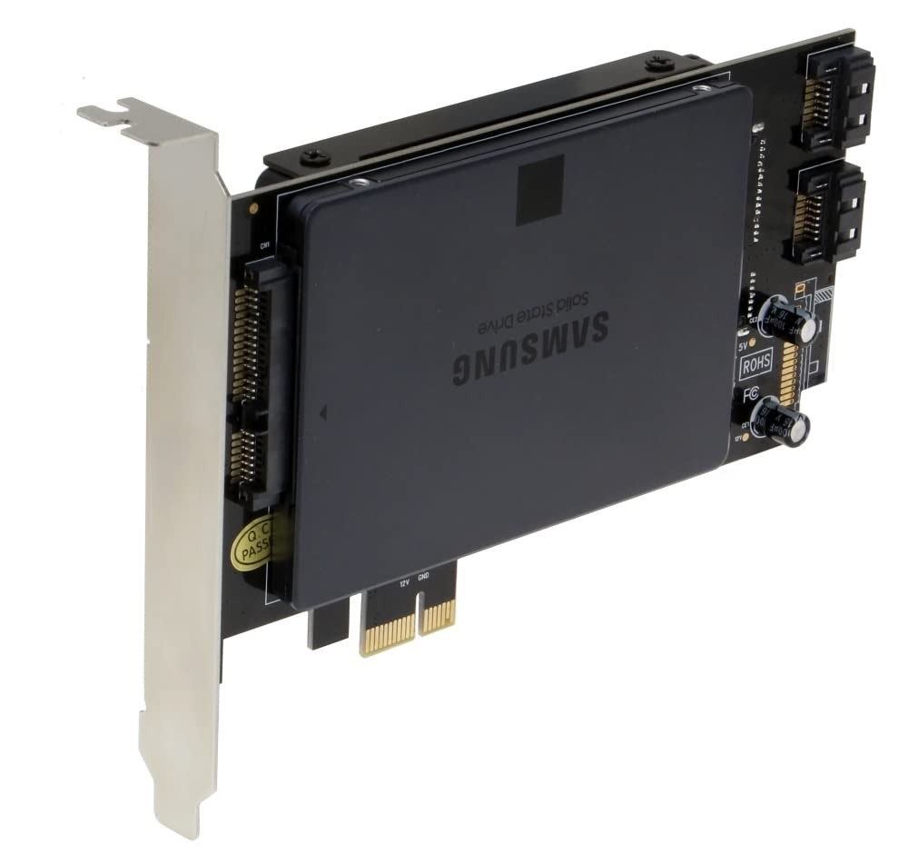 SEDNA - PCI Express (PCIe) Dual 2.5 Inch SSD / HDD Mounting Adapter